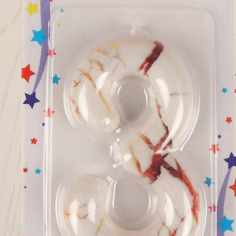 Factory wholesale number candle party decoration candle for birthday party