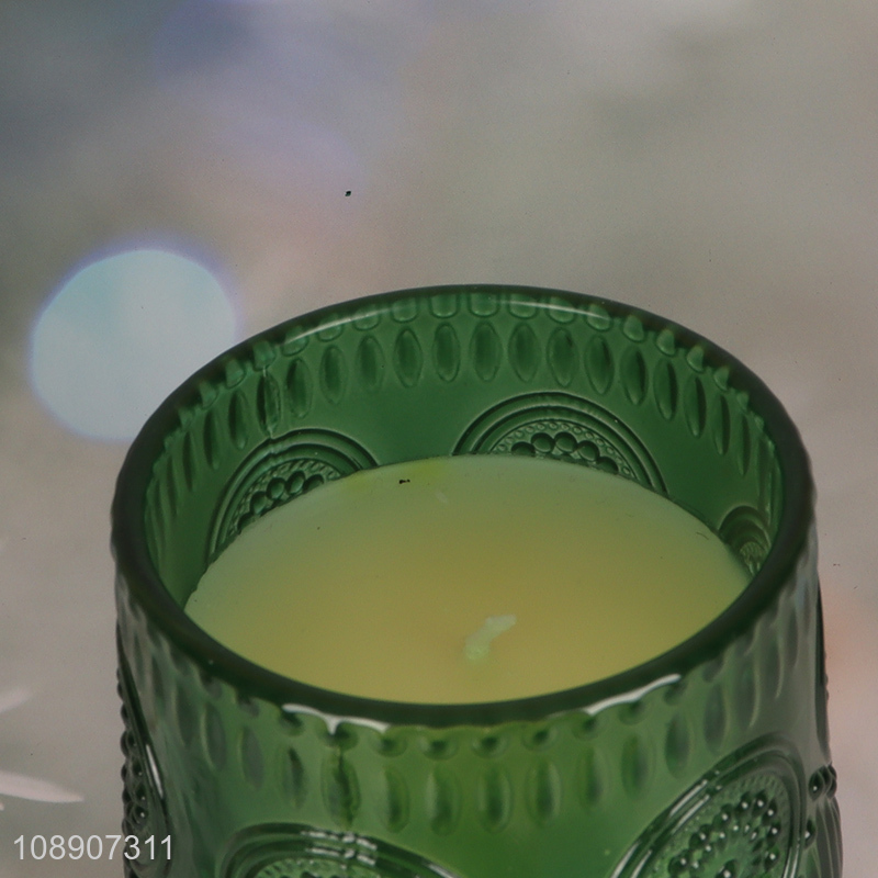 Yiwu market home decor stress relief scented candle jar candle