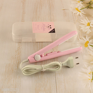 Wholesale ceramic flat iron quick heat up hair straightener for women