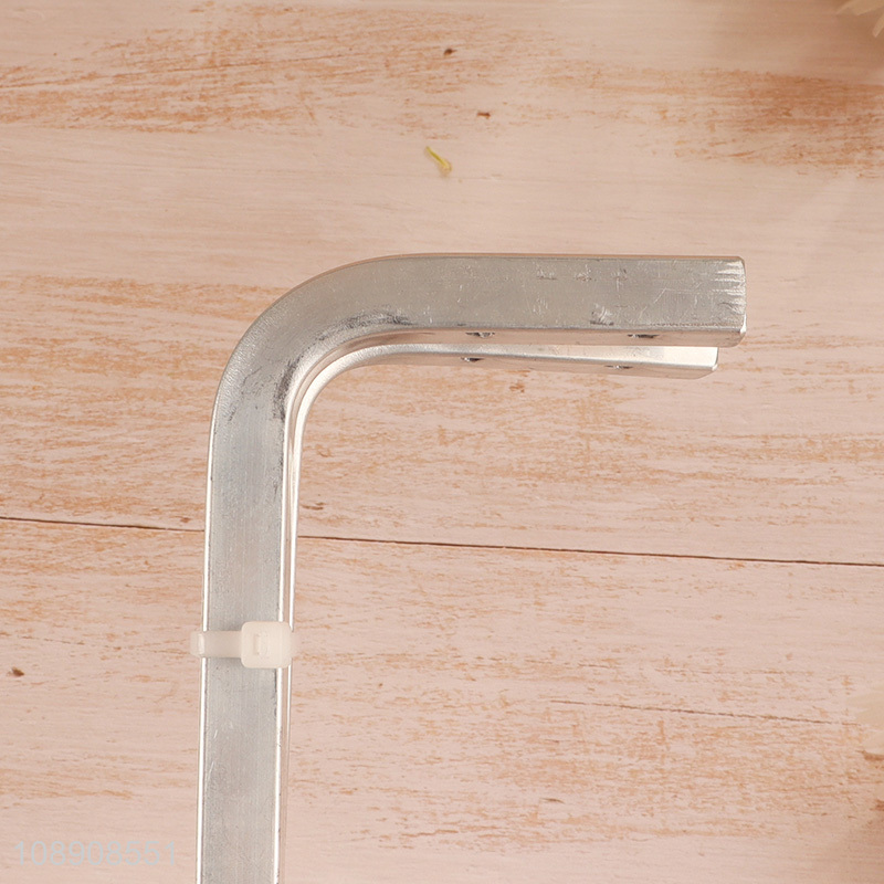 Top quality 2pcs metal heavy duty wall-mounted storage hooks