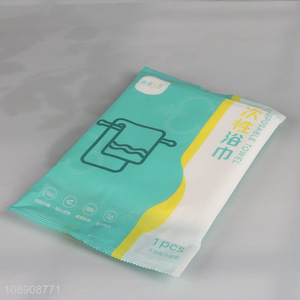 New arrival portable travel disposable non-woven <em>bath</em> <em>towel</em>