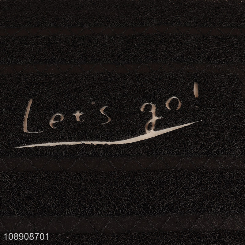 Top quality non-slip home rectangle floor mat door mat