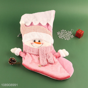 Good Quality Christmas Stocking Hanging Ornaments Candy Gift Bag