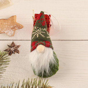 Wholesale Christmas Gnome Hanging Ornaments for Xmas Tree Decor