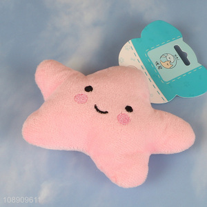 Hot selling star shape pet plush toy bite-resistant chew toy