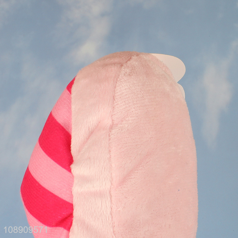 Latest products slipper shape pet plush toy chew toy wholesale