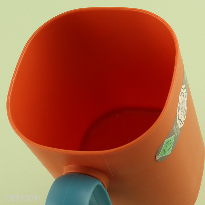 New product plastic bathroom tumbler toothbrush cup with handle