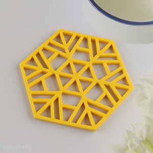 Factory price snowflake shape trivet mats <em>pot</em> holders cup coasters
