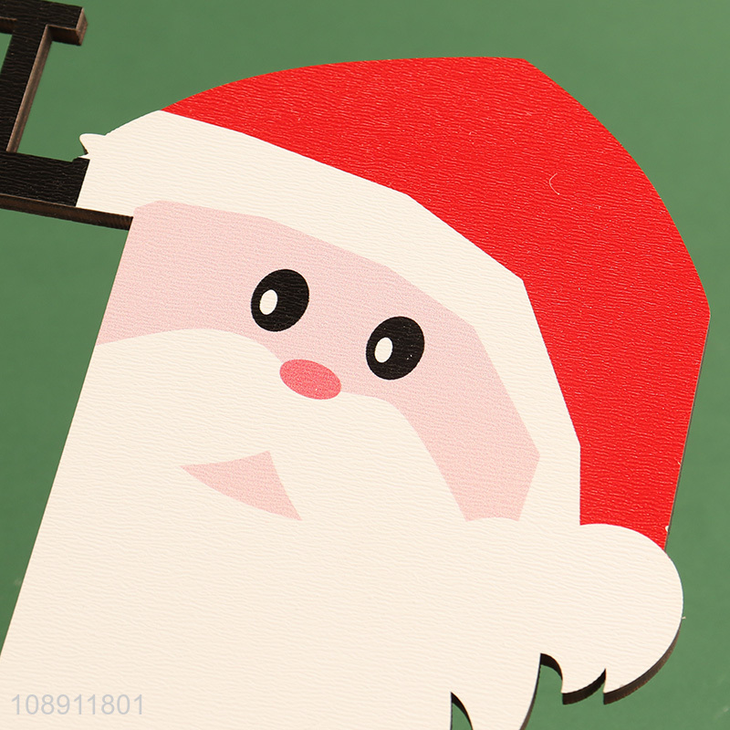 Hot Selling Christmas Door Corner Signs for Shelf & Cabinet Decoration