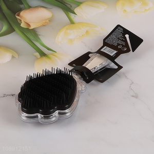 Good sale anti-static plastic massage hair comb for long hair