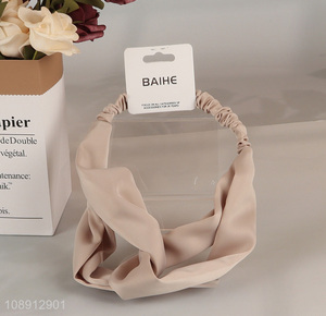 New product fashionable elastic ladies hair band headband for sale