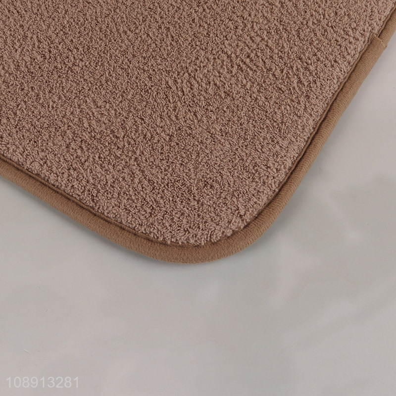 New arrival multicolor rectangle non-slip bath mat for household