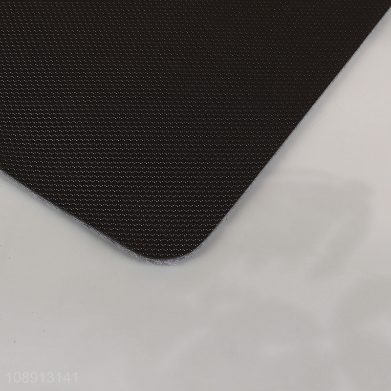 Yiwu market rectangle non-slip printed floor mat door mat for sale