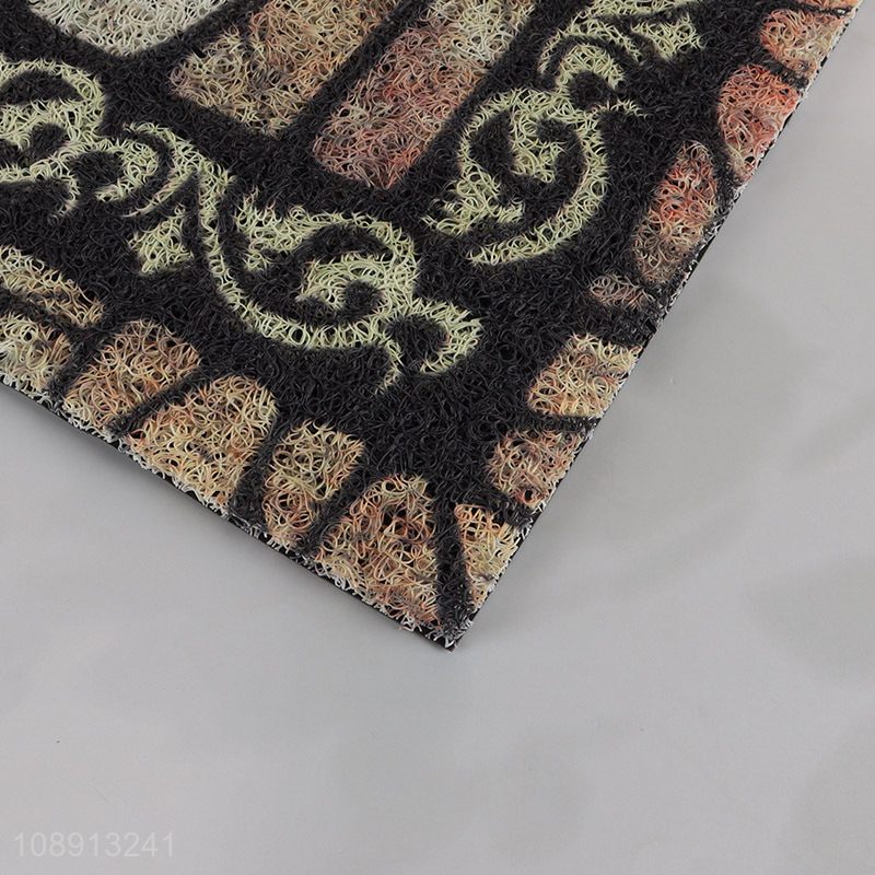 Yiwu market welcome printed home restaurant door mat floor mat