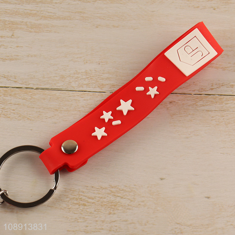 China Imports Kawaii Cartoon Seahorse Silicone Keychain Keyring