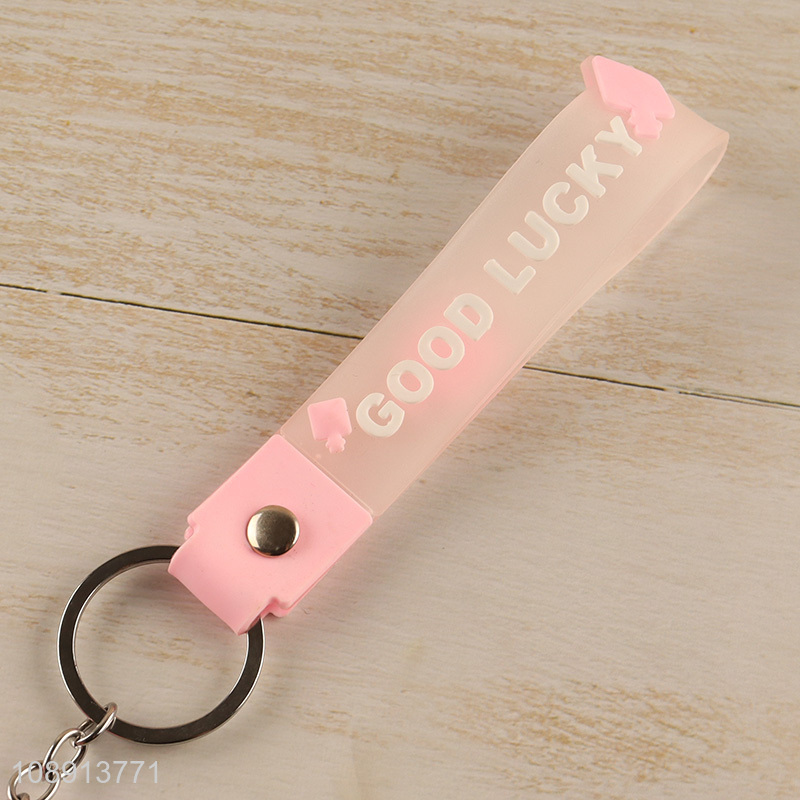 High Quality Lovely Cartoon Silicone Keychain Handbag Pendants