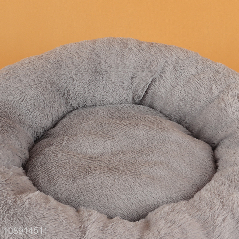 Factory Price Winter Anti-Slip Cozy Fluffy Dog Cat Bed