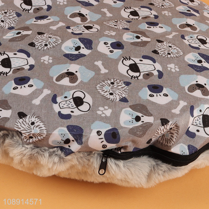 New Arrival Winter Dog Cat Bed with Removable Cushion