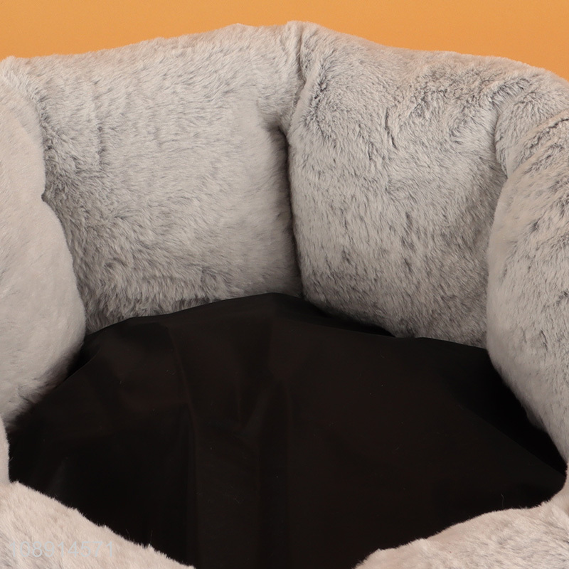 New Arrival Winter Dog Cat Bed with Removable Cushion