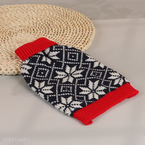 Good quality knitted dog clothes sweater winter puppy sweater