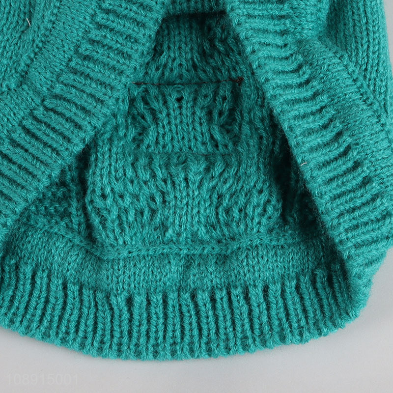 China imports winter warm dog sweater cold weather knitwear