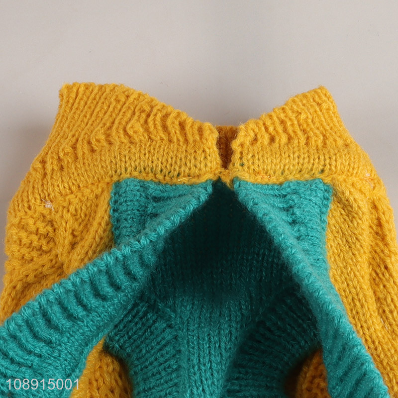 China imports winter warm dog sweater cold weather knitwear