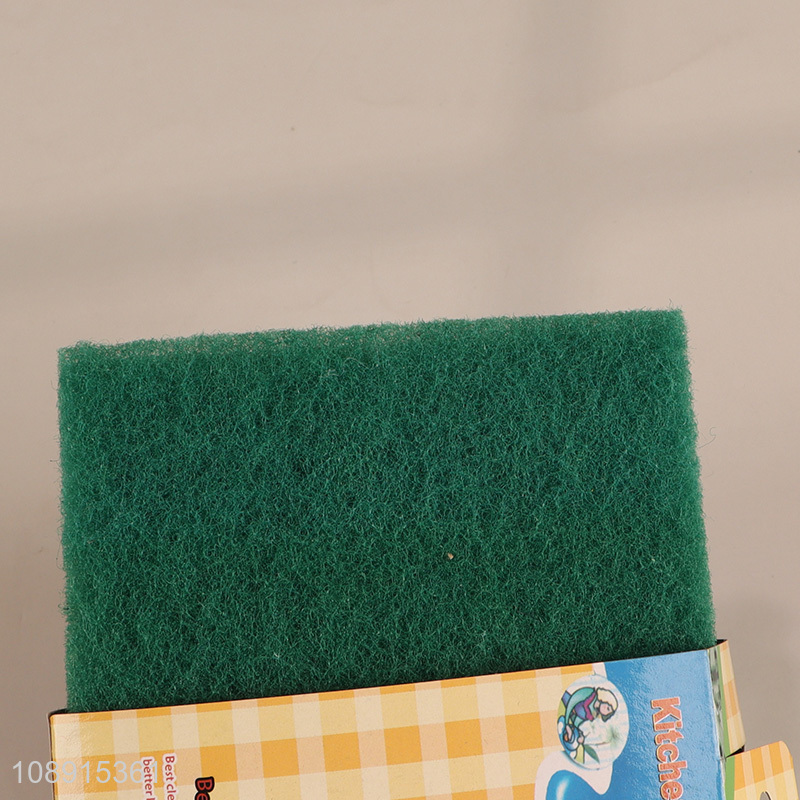 Top selling 10pcs kitchen scouring pad for washing dish