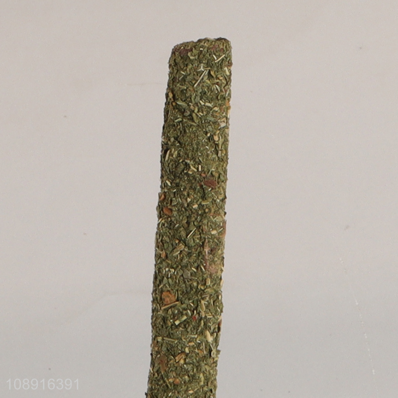 New product 6pcs cat mint sticks cat teething grinding cleaning toy