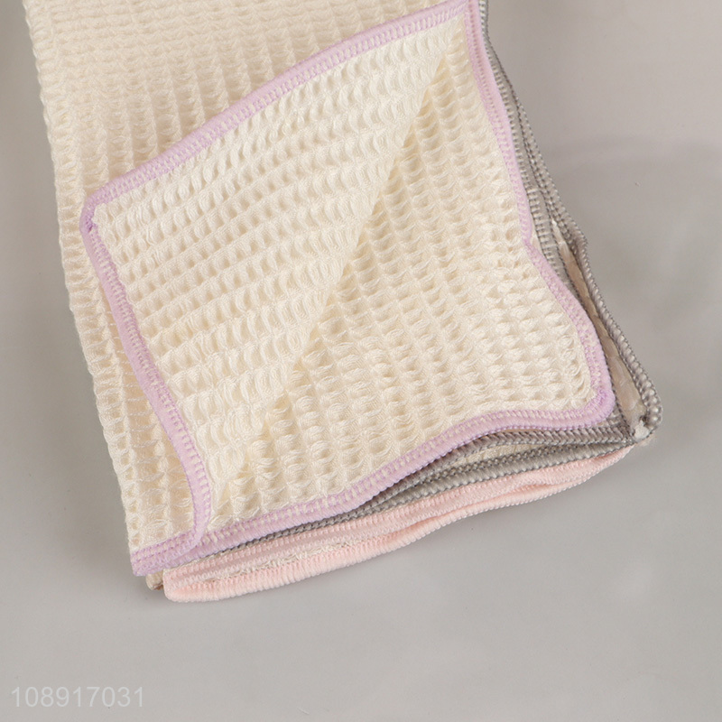 Hot selling 5pcs home microfiber cleaning towel cleaning cloth