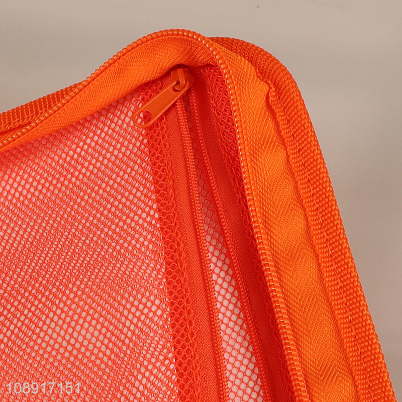 Hot items folding file document storage bag with zipper