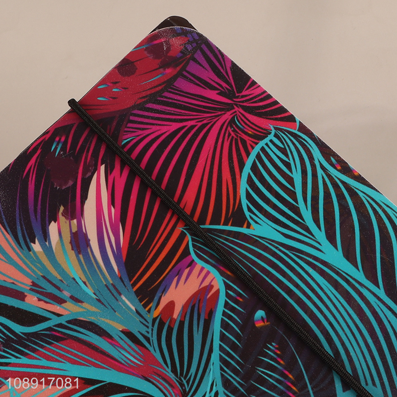 Top selling school office stationery elastic band file bag