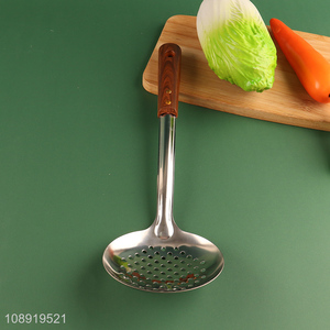 Hot items stainless steel filter spoon kitchen colander for sale