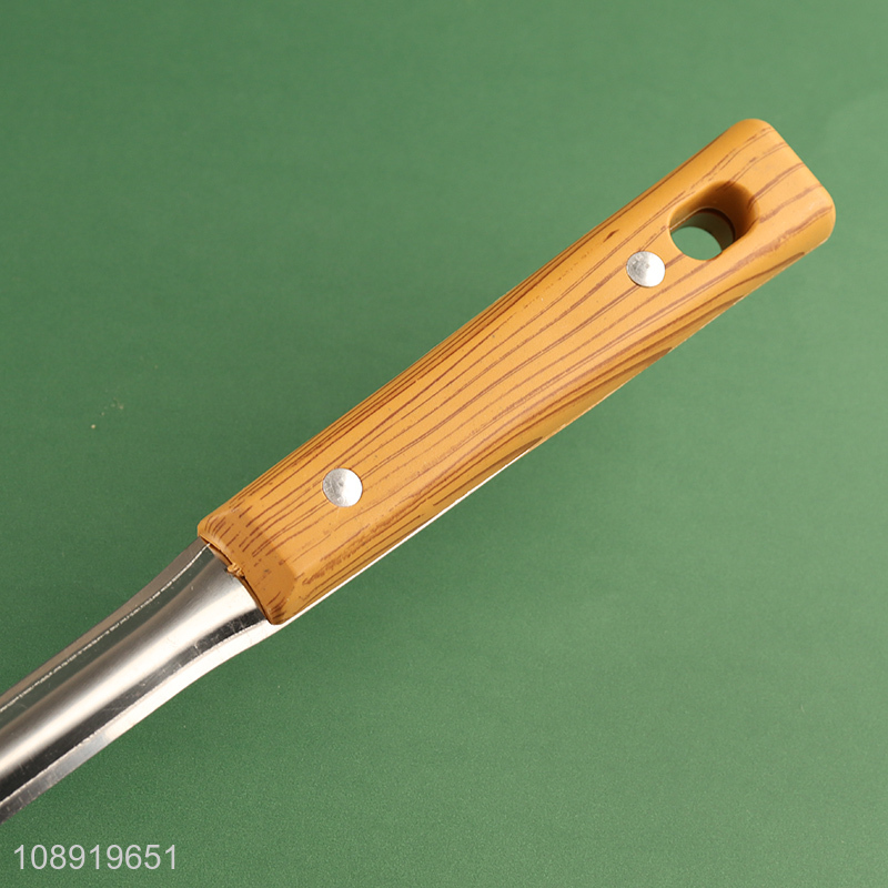 Best selling stainless steel slotted ladle for kitchen utensils