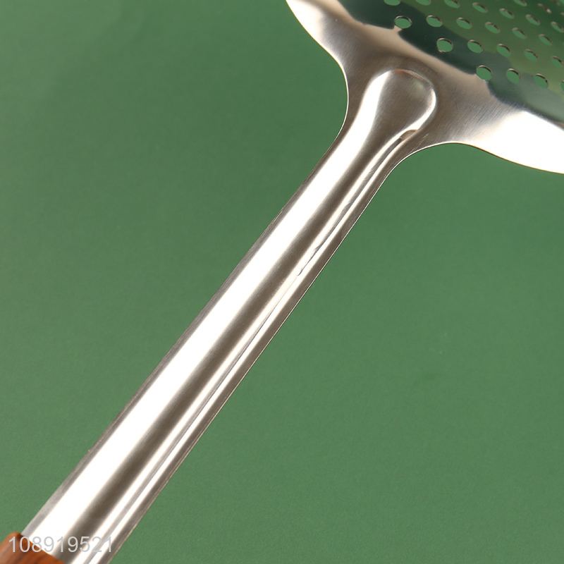 Hot items stainless steel filter spoon kitchen colander for sale
