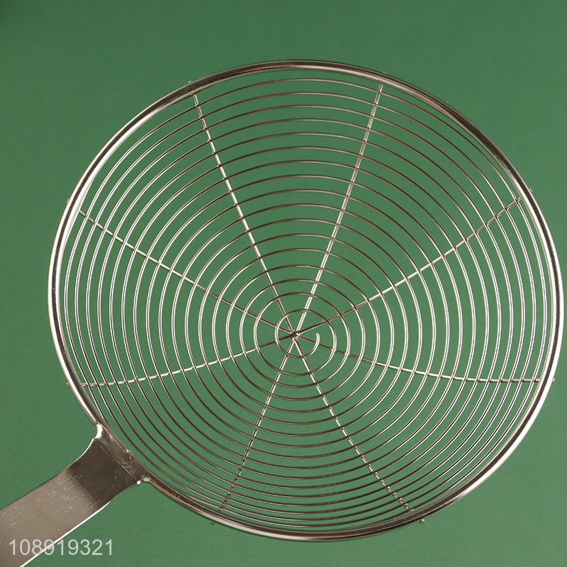 New arrival stainless steel fine mesh skimmer kitchen strainer