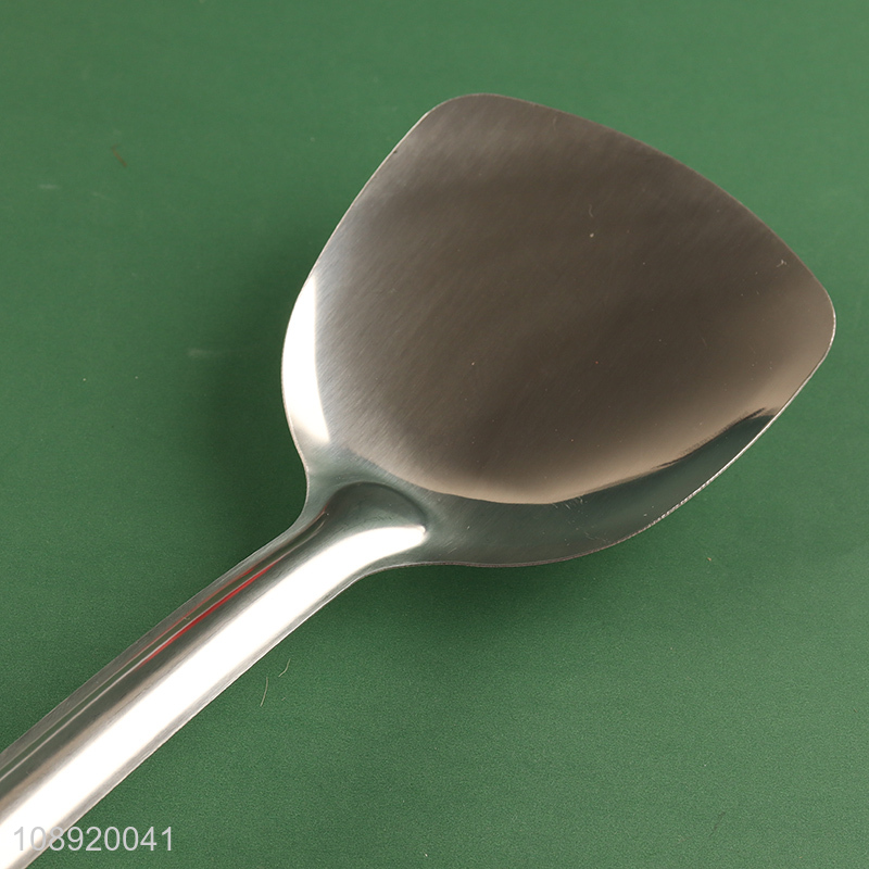 Latest products non-stick stainless steel cooking spatula for sale