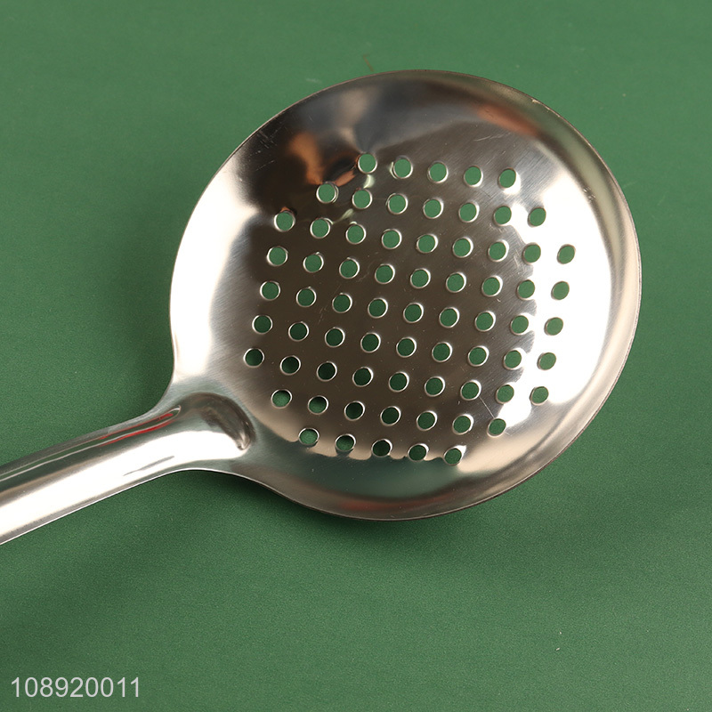 New arrival stainless steel filter spoon kitchen colander for sale