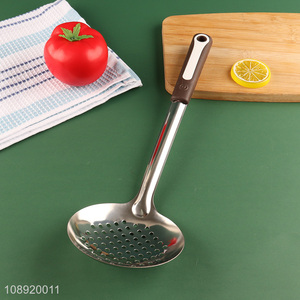 New arrival stainless steel filter spoon kitchen colander for sale