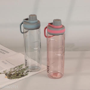 New Arrival Durable Plastic Sports Water Bottle with Spout Lid