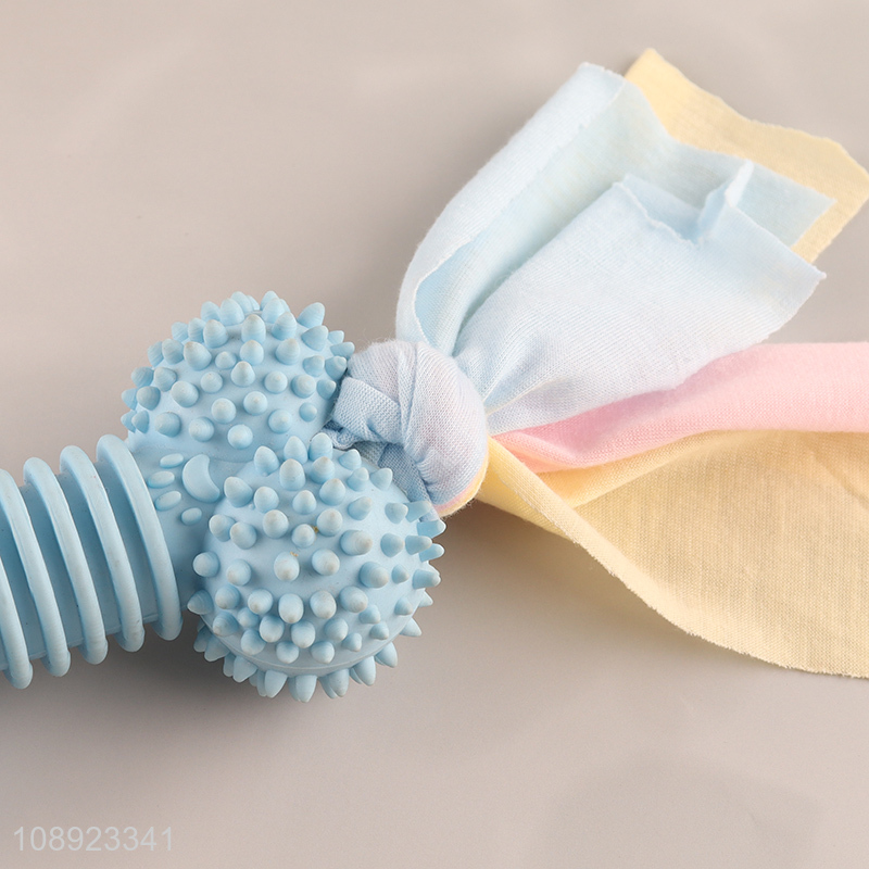 New style bone shape pet dog chew toy training toy with cotton rope