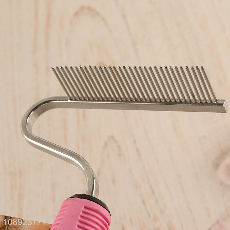 Online wholesale pet grooming brush comb hair cleaning tool