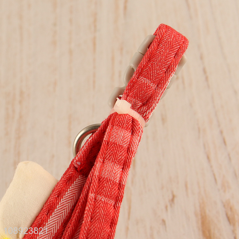 New arrival pet adjustable collar cat dog bowknot collar