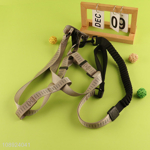 Hot products outdoor adjustable <em>dog</em> <em>harness</em> and leash set for sale