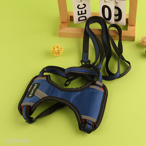 Best selling comfortable adjustable <em>dog</em> <em>harness</em> and leash set wholesale