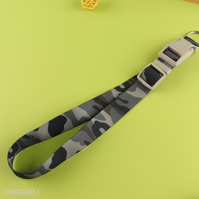 Wholesale from china outdoor adjustable dog collar and leash set