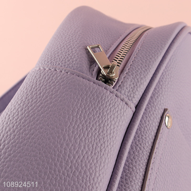 Hot items waterproof fashionable women small backpack for sale