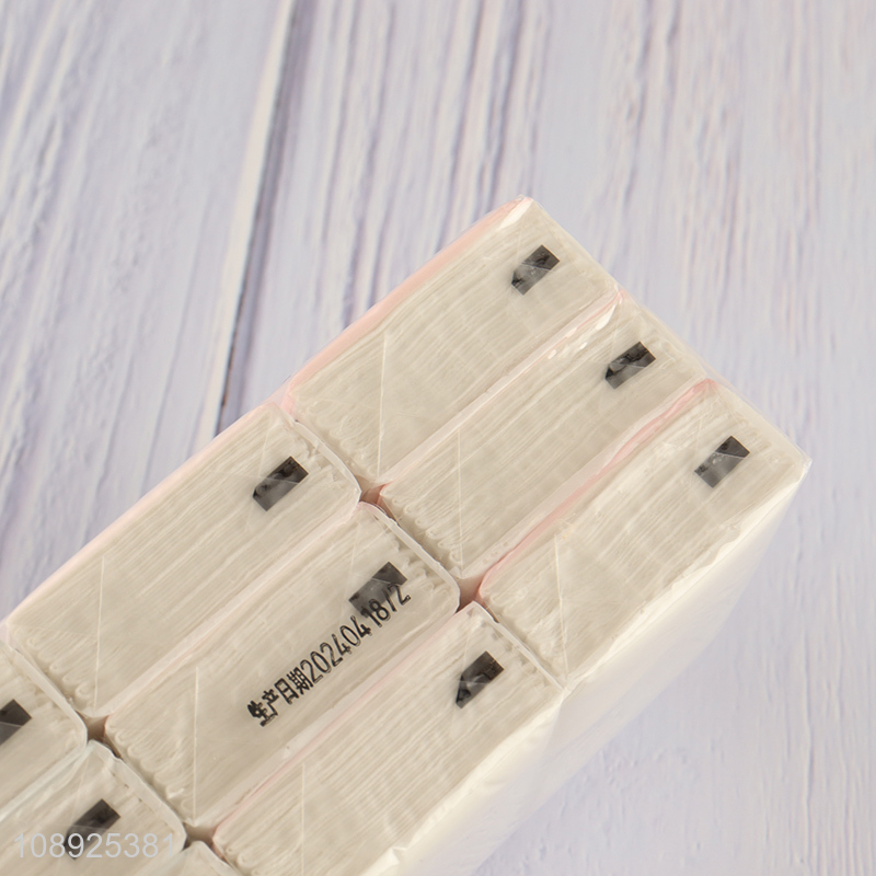 Top selling cartoon printed soft facial tissue pocket tissue