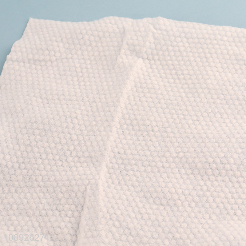 Factory price disposable cotton soft towel for face wash