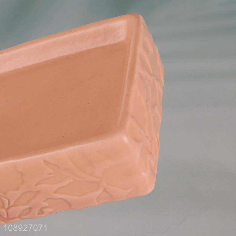 Factory wholesale ceramic soap dish bar soap holder bathroom accessories