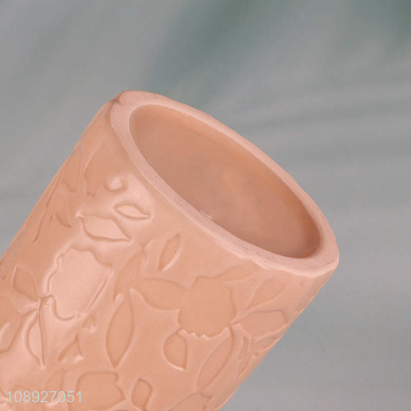 Hot selling 2 slots ceramic toothbrush toothpaste holder for bathroom